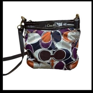 COACH SIGNATURE ASHLEY CROSS BODY BAG